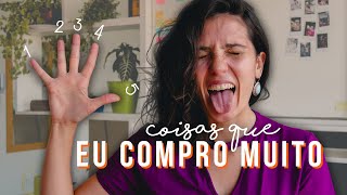 5 COISAS QUE EU COMPRO MUITO | minimalismo | O Poder da Gravata