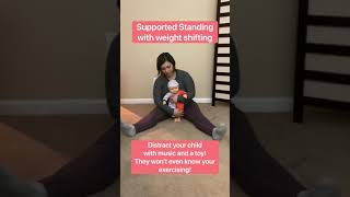 Supported Standing with Weight Shifting