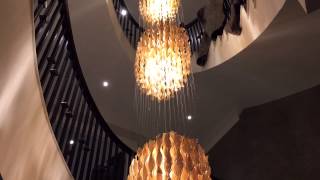 Murano Twisted Glass Bespoke Custom Made To measure Chandelier by First Class Lighting Ltd