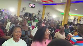 Joyce Blessing Amazing ministration  at obuasi church