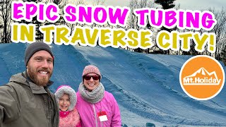 EPIC Snow Tubing! | Traverse City, Michigan