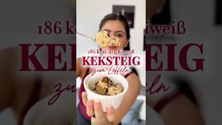 LöffelKeksteig🍪 #keksteigohnezucker #cookiedough #kekesteig #amba3 #snack #proteinsnack