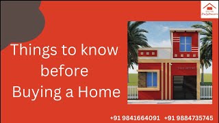 2 BHK Independent House for Sale in Chennai, Mangadu |Individual House| Ready to Occupy| Duly Decors