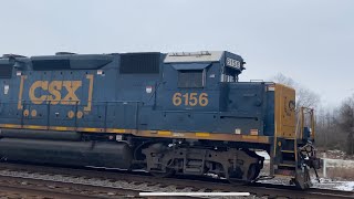 Csx D793 yard local at jones crossing Woodford Va 1/17/22