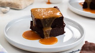 Brownies au miso avec caramel au sel fumé | COTY | KitchenAid France