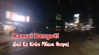 Es Krim Mixue Ampel - Baru Buka Langsung diserbu Pembeli