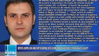 DEP. D-TRU LOVIN,NEMULȚUMIT DE RĂSPUNSUL DAT DE GUV. DĂNCILĂ ÎN LEG. CU SITUAȚIA GRAVĂ DE LA GOLEȘTI