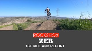 1st ride Zeb Ultimate, Rocks Shoxs answer to the Fox 38!