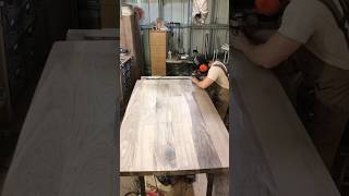 Making a dining room table part 1. … ……………………………………#sidetable #woodworking #finewoodwork ￼