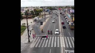 Blitz Outubro Rosa da Upa Parque Vitória em frente o shopping Rio anil.