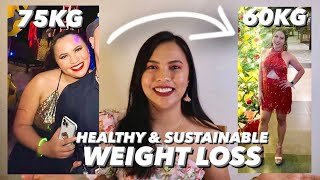 How I Lost 15KG / Practical Steps I Took | Kim's Korner