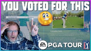 As Voted By You - Simulation Difficulty, Analogue Control 18 Holes | EA Sports PGA Tour Career Mode