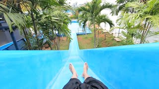 Pony Ride Water Slide At Melaka Wonderland Theme Park