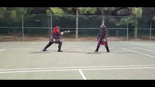 Rapier and Buckler Match: Damian vs Jason