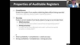 BA: Auditable Register Emulations