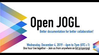 Open JOGL - Documentation for open projects