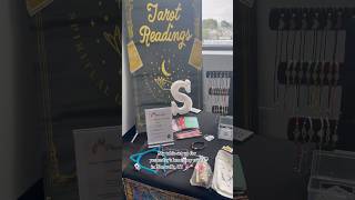 My table set up for yesterday’s luminary event in Norwalk, CT! 🔮🎴👌🏻🛍️ 7/20/2024