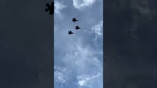 f-35 Flyover. Iron Bowl 2023. 🏈 #shortsfeed #shortvideo #football #military #jets #shorts