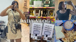 Living alone diaries 💐| life of a Nigerian girl 🛒| days in my life | cook with me 🧑‍🍳