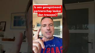 Geregistreerd partnerschap leuker dan trouwen 💍? #scheiden #huwelijk #echtscheiding #mediation