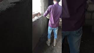 plaster method work #shorts #construction #youtubeshorts #foryou #cristianoronaldo #URcristiano