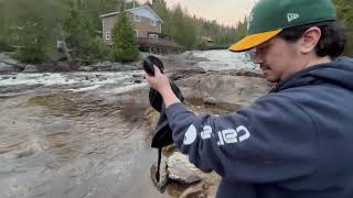 Rafting down Tioweroton Falls