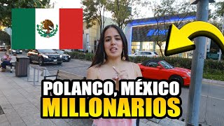 POLANCO | ASÍ ES EL BARRIO DE RICOS DE CIUDAD DE MÉXICO 🇲🇽