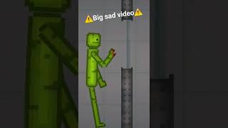 Melon Playground big sad | #sad #toilet #melonplaygroud #memes #funny #games