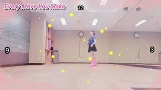 하이초급Every Move You Make  Count:32  Wall:2   Level:High Beginner