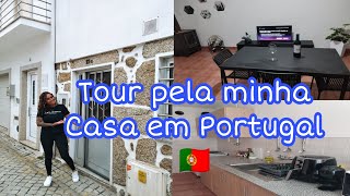 TOUR PELA MINHA CASA SIMPLES EM PORTUGAL, T2 🇵🇹