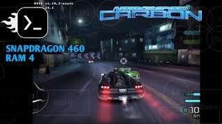 Need For Speed Carbon Mobox Wow64 Snapdragon 460 Ram 4