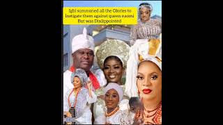 igbi summoned all the Olories to instigate them against queen naomi but was Dis@ppointèd. ooni of If