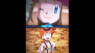 Pokemon serena vs Misty #pokemon #amourshipping #shorts