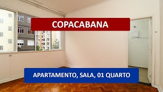 AP0493 - Copacabana, Rua Francisco Sá, apartamento, sala, quarto, cozinha, área, quarto de serviço