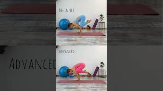 Easier Way To Do Asana #yoga #yogagirl #yogapose #tutorial #beginners #advanced #asana #tinyyoga