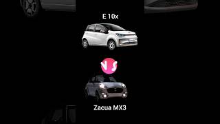 Respuesta a @influencerdamor Jac E10X vs Zacua MX3... #jac #e10x #zacua #mx3 #autoselectricos