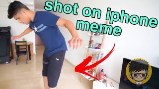 Shot on iphone meme on @Mythpat