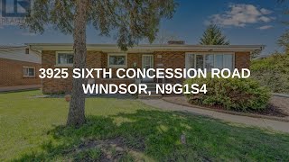 3925 SIXTH CONCESSION ROAD | Windsor Real Estate