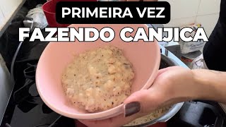 Primeira Vez Fazendo Canjica. APRENDA FAZER UMA CANJICA CREMOSA E FÁCIL