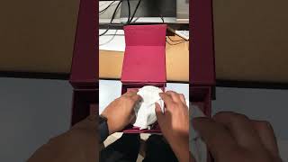 Bally luxury belt collection 2022 unboxing #shorts #ytshorts