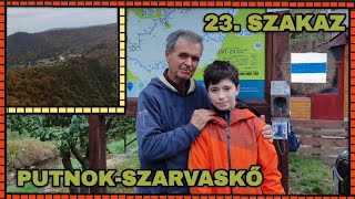 ML: VÉGIGJÁRTUK A 23. SZAKASZT🤩! Kéktúra 23. szakasz Putnok-Szarvaskő 6. rész🔹