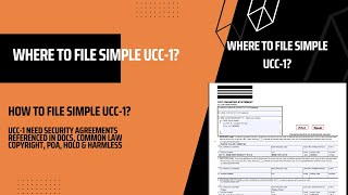 Day 6- Where to file ucc 1?