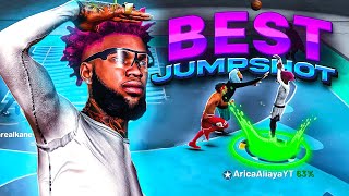 *NEW* BEST CUSTOM JUMPSHOT ON NBA 2K21 CURRENT GEN & NEXT GEN ! 100% GREEN WINDOW JUMPSHOT & BADGES