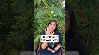 5 Questions to ask your lover #lover #questions #love