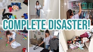 COMPLETE DISASTER | EXTREME CLEANING MOTIVATION