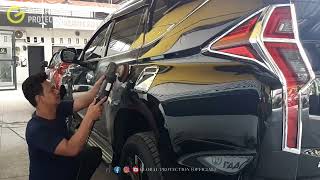 PAINT CORRECTION MITSUBISHI PAJERO SPORT (HITAM MIKA)