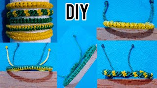 👉#EP3 | Top 5 Macrame Bracelet Tutorials For Beginners 💙💥