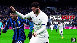 PES 2017 REALISTIC GAMEPLAY INTER MILAN VS NAPOLI - PES 2017 PC GAMEPLAY 1080 HD 60 FPS