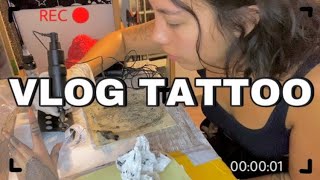 VLOG TATTOO : JE M’ENTRAÎNE À TATOUER (pour devenir tatoueur)