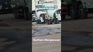 Green Readymix Company - Saudi Arabia | Contact Sultan Manpower for Visa Stamping